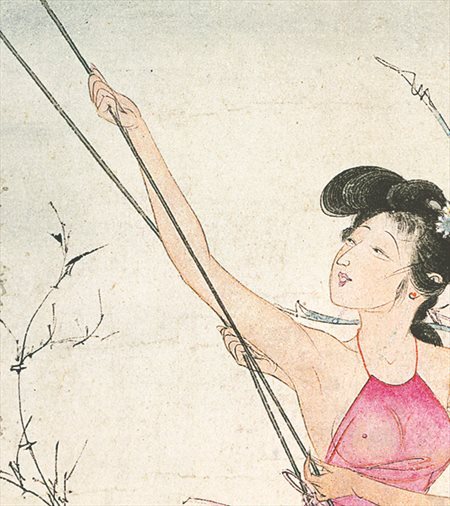 山亭-胡也佛的仕女画和最知名的金瓶梅秘戏图